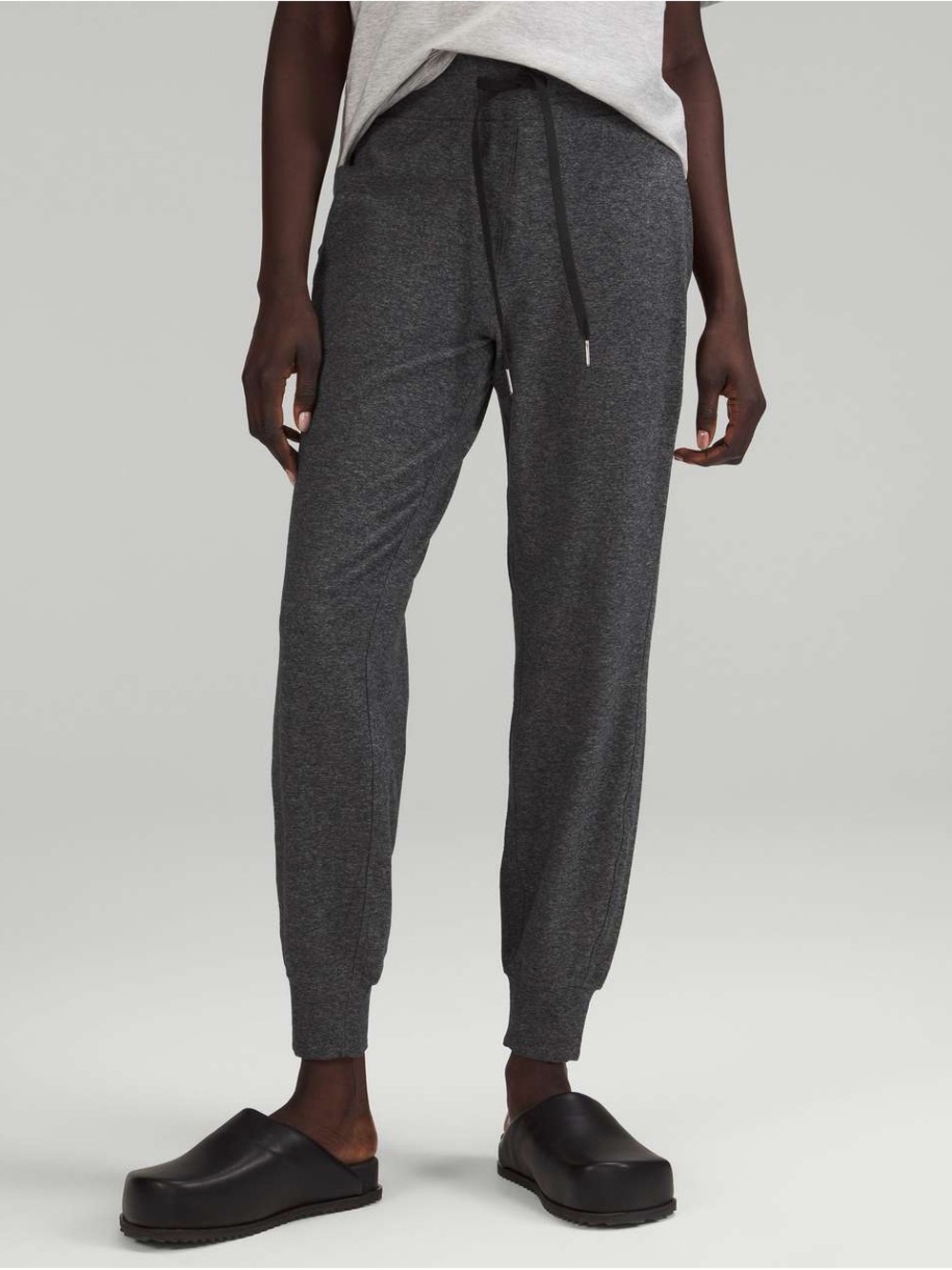 Lululemon Ready To Rulu High-Rise Jogger - Heathered Raceway Grey / Black
